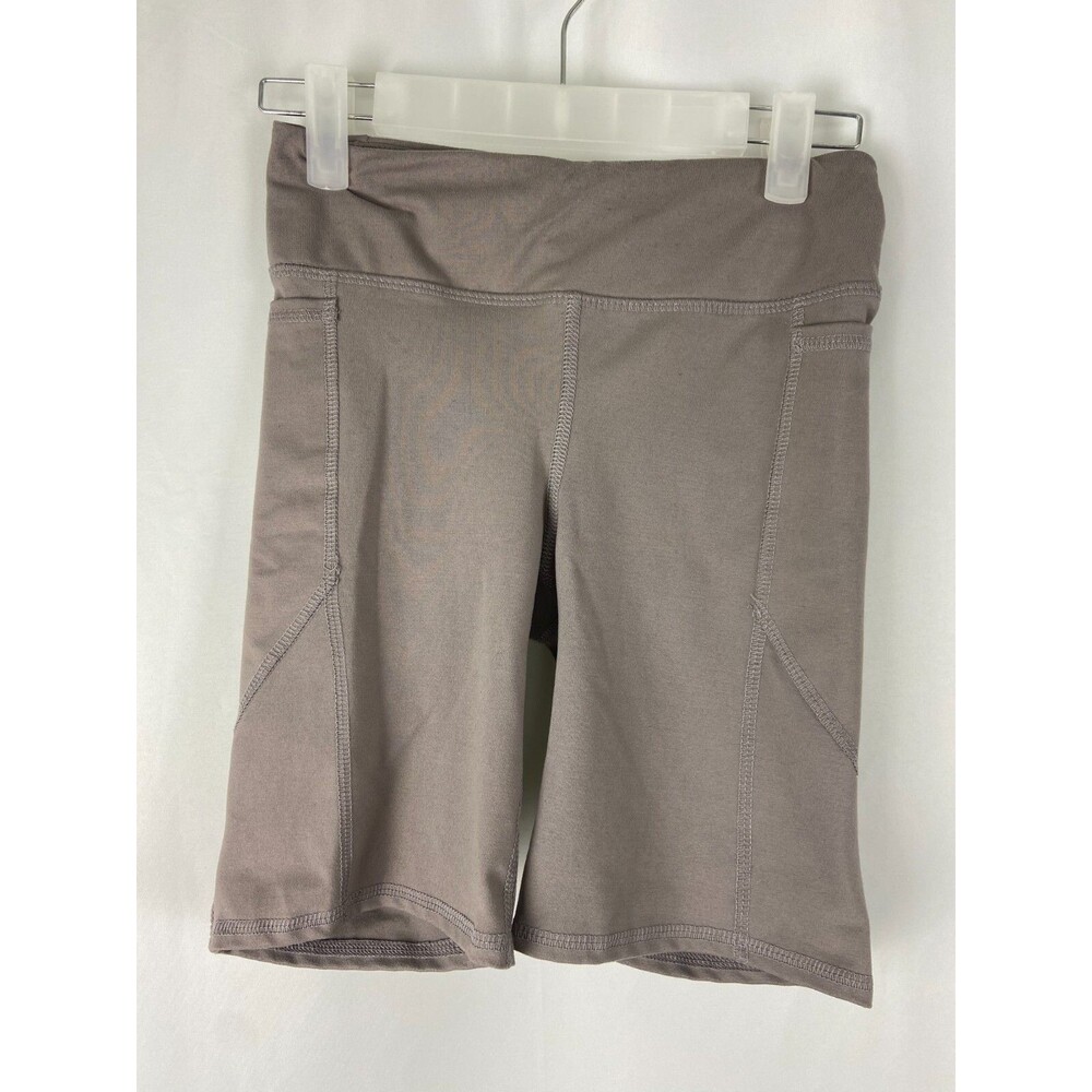 Urban Outfitters UO Biker Shorts Spandex Workout Women's Small Gray with Pockets